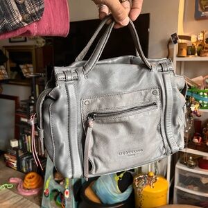 Liebeskind Gray Satchel Bag
